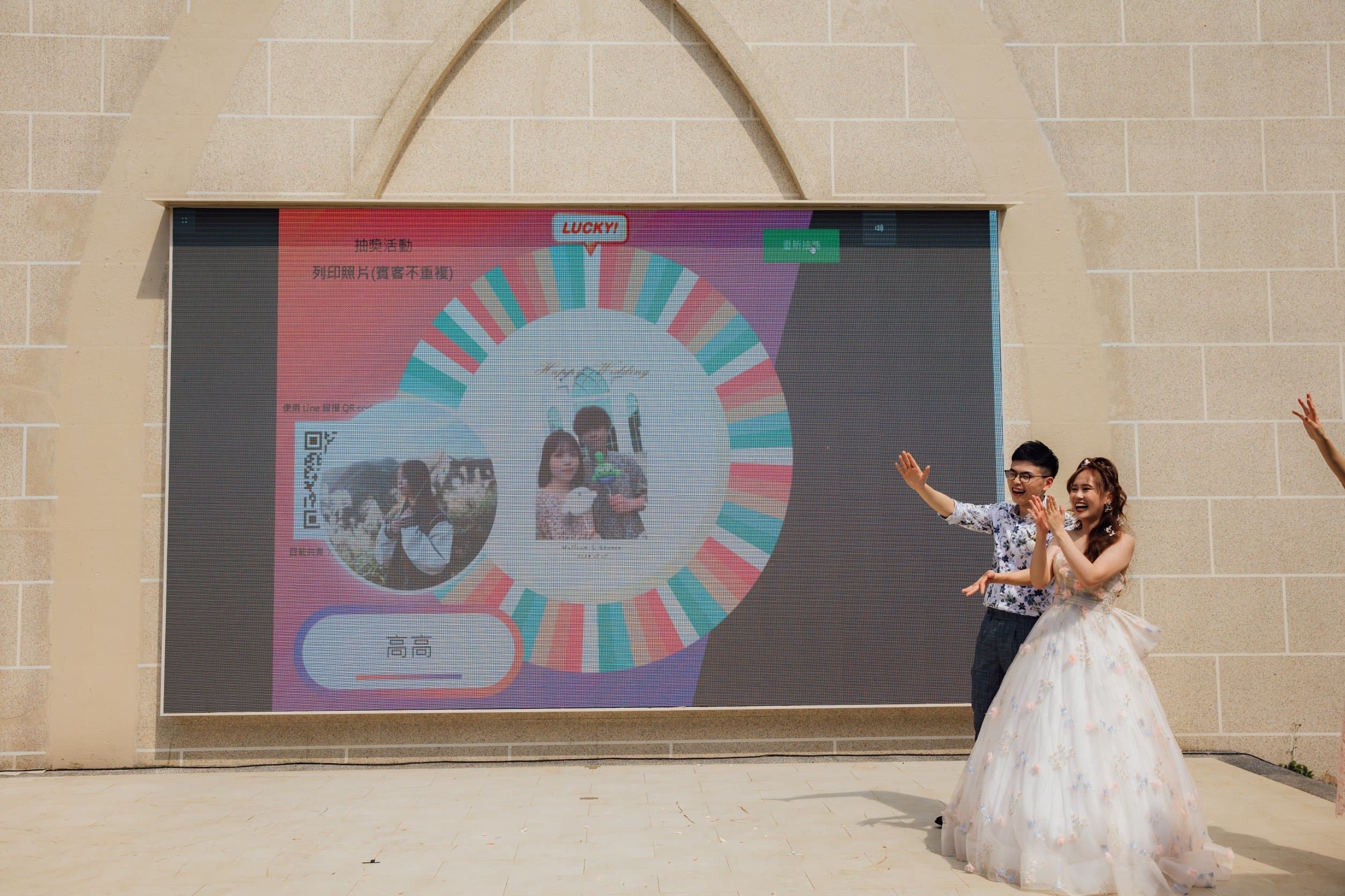 拍拍印為婚禮賓客留下最美好的回憶